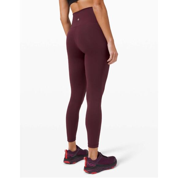 Lululemon Wunder Train High-Rise Tight 25" - Cassis - Size 4 - Style # W5CQDS - Picture 3 of 8